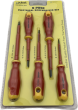 1000V INSULATED ELECTRICAL SCREWDRIVER SET 5PCS