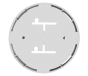 SMOKE ALARM SURFACE MOUNT BASE