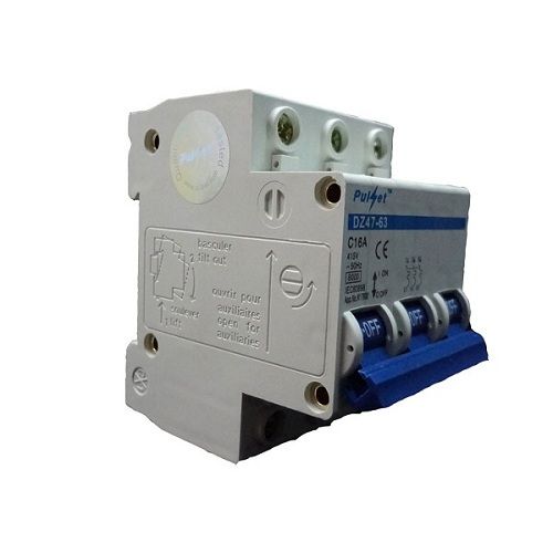 Quality MCBs 3 pole din rail mount Electrical supply online store