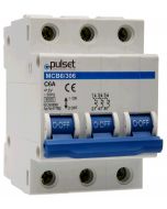 6KA 3 pole Din Rail Mount MCB