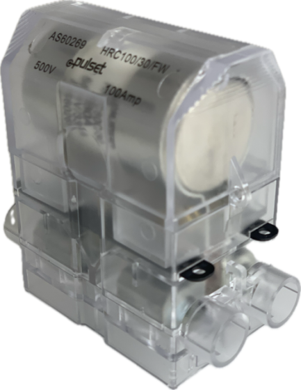 Front Wired FUSE HOLDER + CARTRIDGE LOADED 