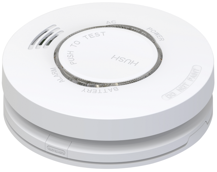 VULCAN SERIES SMOKE ALARM 240V POWERED WITH 9V BATTERY BACKUP