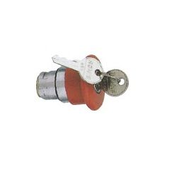Push Button - Mushroom Key Red