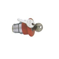 Push Button - Mushroom Key Red