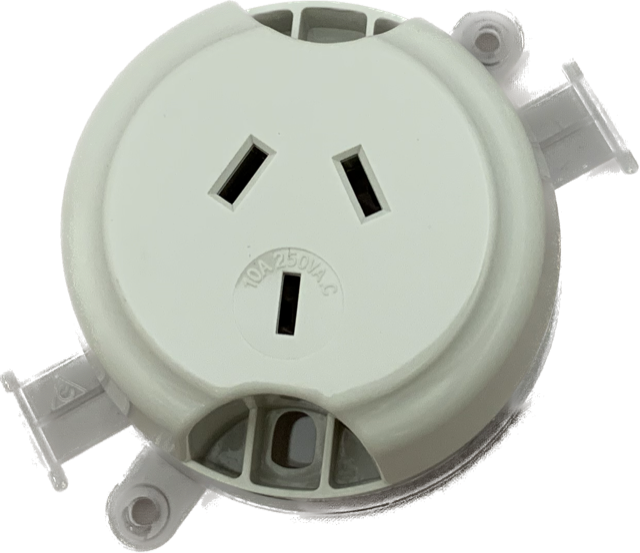 3 Pin Single Surface Socket