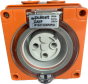 Single Phase 3 Round Pin Socket