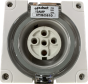 Three Phase 5 Round Pin Socket