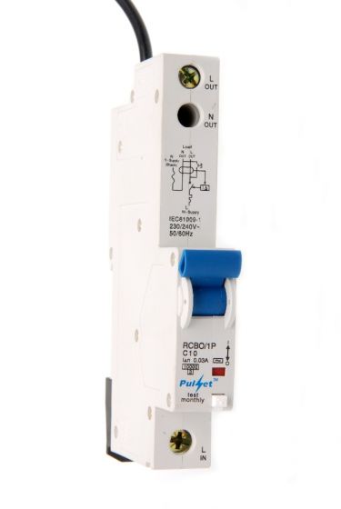 1 Pole MCB/RCD Mechanical Combination