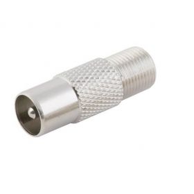 F Female to PAL Male Adaptor 5PACK
