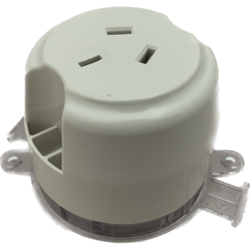 3 Pin Single Surface Socket : PB1S