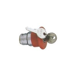 Push Button - Mushroom Key Red