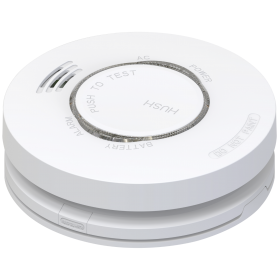 VULCAN SERIES SMOKE ALARM 240V POWERED WITH 9V BATTERY BACKUP