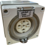 Three Phase 5 Round Pin Socket